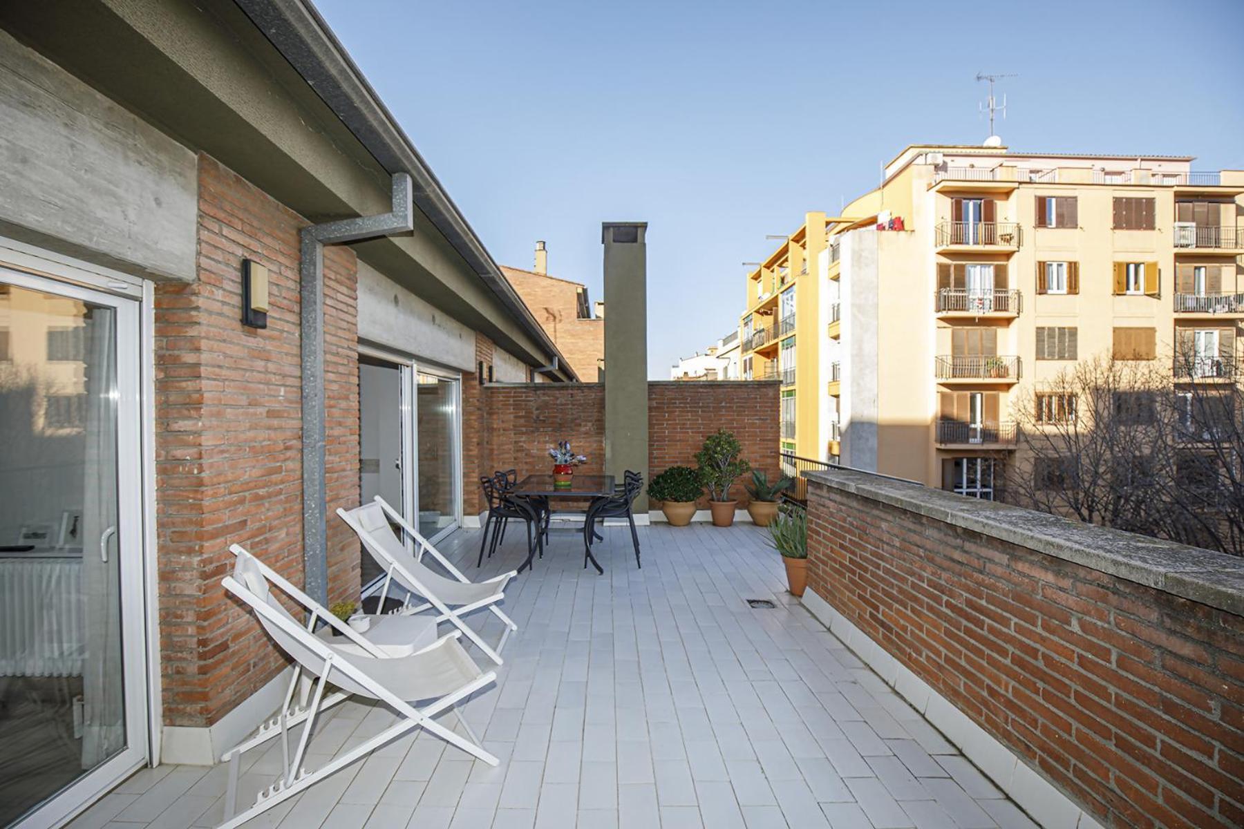 Apartamento Con Gran Terraza En Girona Exterior foto