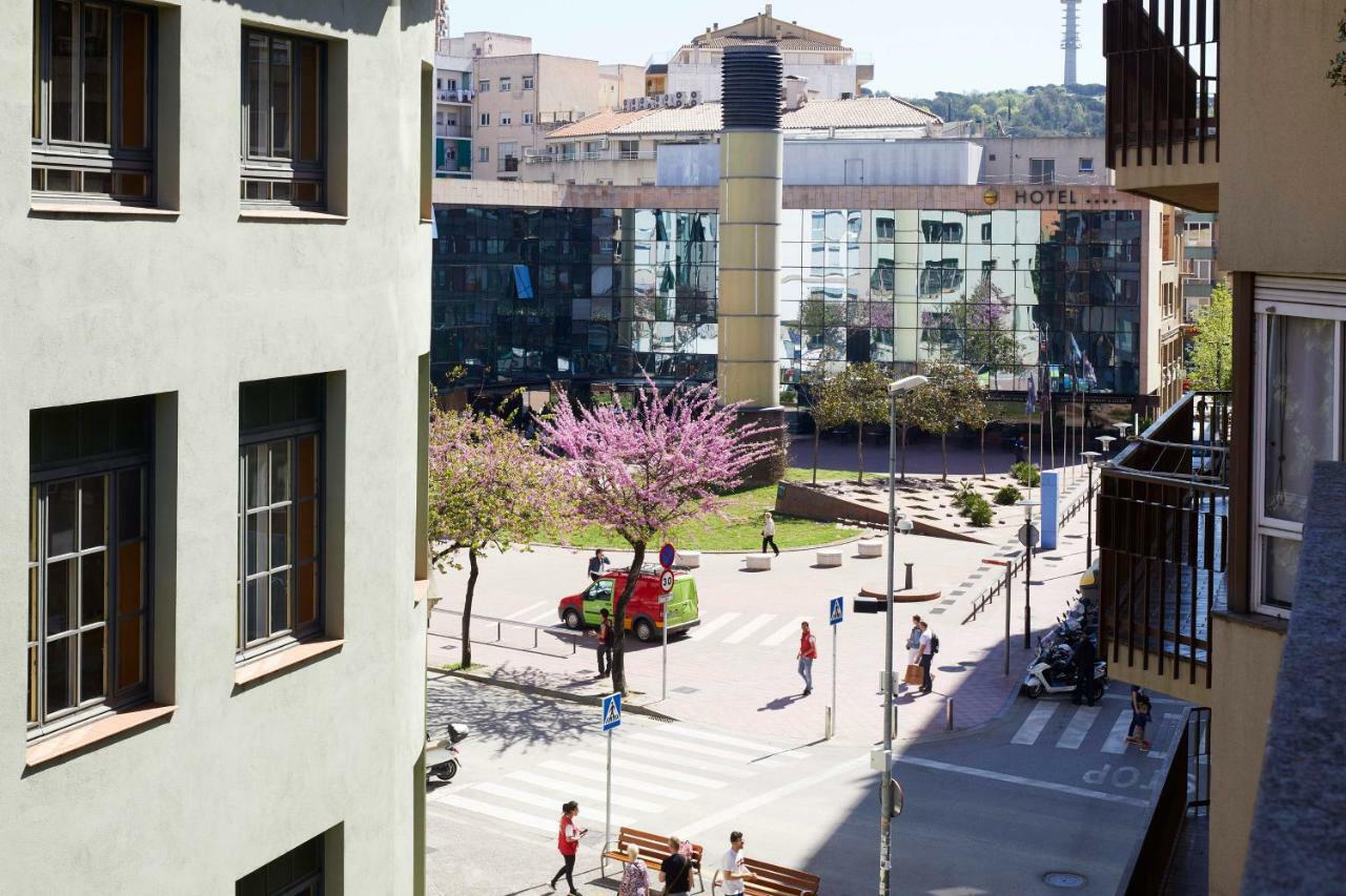 Apartamento Con Gran Terraza En Girona Exterior foto